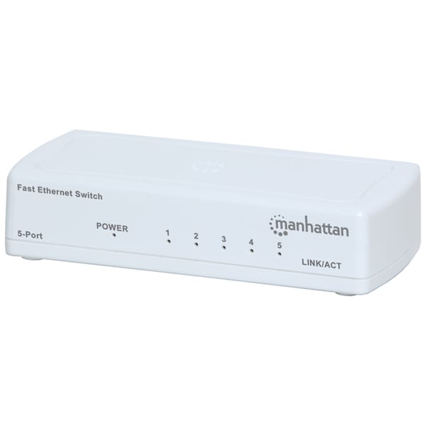 Manhattan Fast 5-Port Ethernet Office Switch 560672